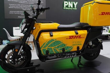 PNY’s electric cargo motorcycle is actually hitting the road