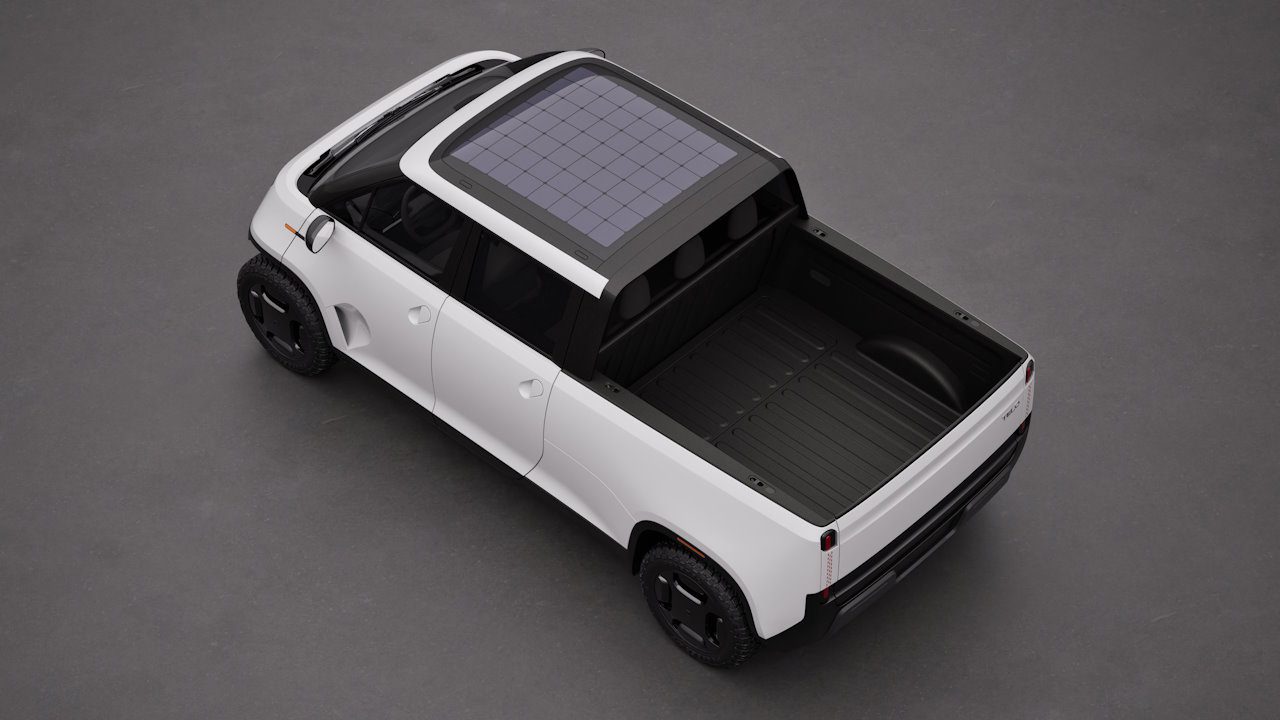 Telo Trucks and Aptera to add PV to world’s most efficient EV pickup