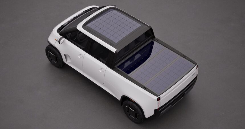 "Mighty Mite" Electric Truck Gets Solar Power Makeover