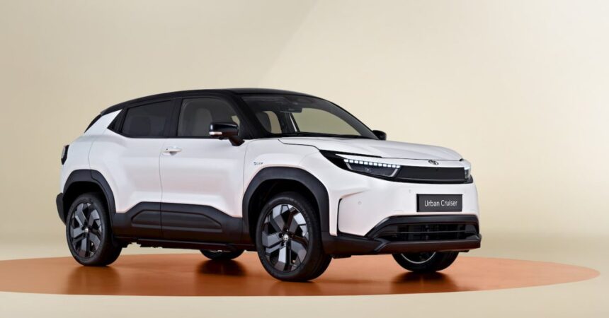 Toyota finally unveils its new electric SUV: Meet the Urban Cruiser EV