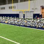 The entire Dallas Cowboys team all just got the same electric motorcycles