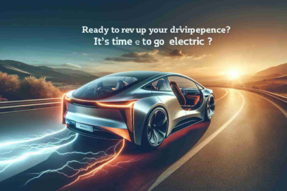 A highly-detailed, realistic image presenting the concept of enhancing the driving experience through electric vehicles. Picture suggests new age technology, vibrating with themes of sustainability and eco-friendliness. Display an electric car, perhaps on a scenic road illustrating a clean environment. The car