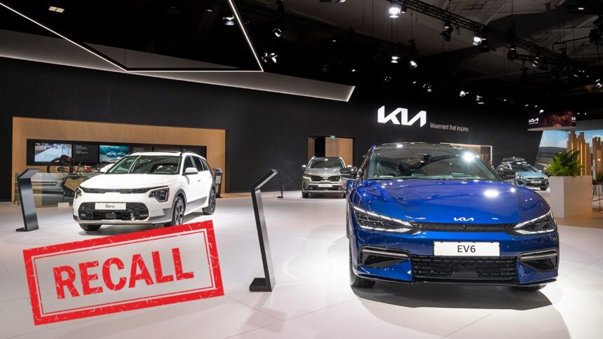 Kia recalls EV and hybrid vehicles due to airbag issue caused by faulty wiring