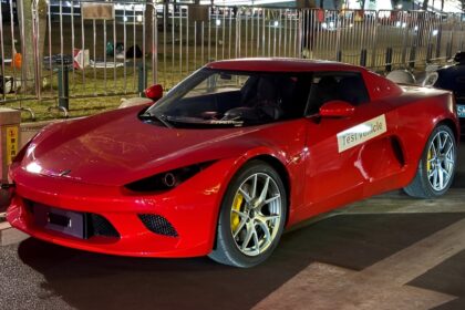 Xiaomi-backed electric sports car spotted on road test before launch