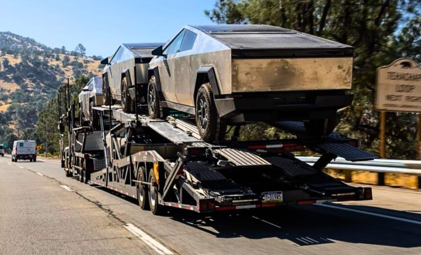 Tesla Cybertrucks