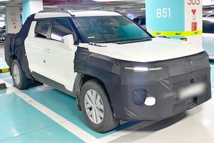 "You guys just get cursed at" KGM electric pickup truck.. Model name recent status 'shock'