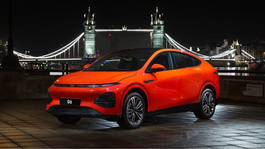 Xpeng G6 Chinese SUV coupe launched in the UK