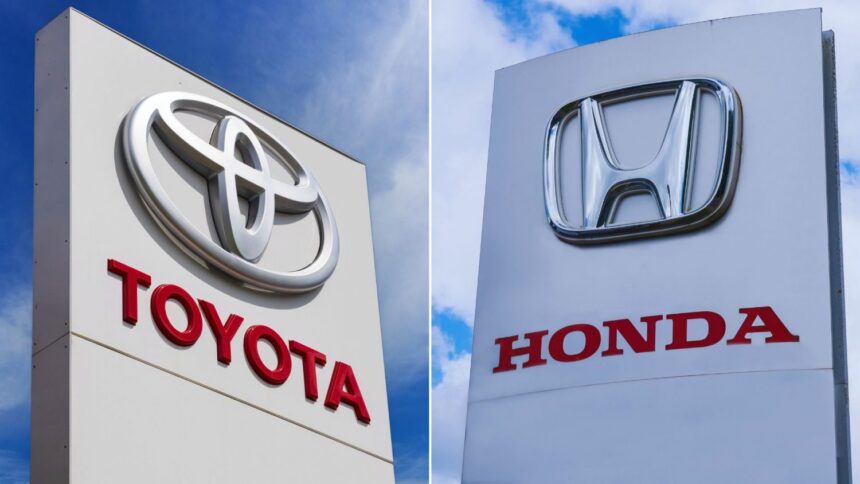 Honda will begin sourcing hybrid vehicle batteries from Toyota’s U.S. plant in a shift to protect its supply chain from new tariff policies.
