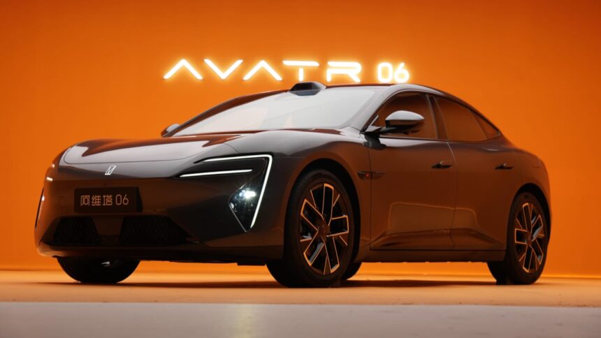 CATL-backed Avatr 06 sedan started presales for 29,750 USD in China