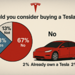 67% of Americans would not consider buying a Tesla, new poll says
