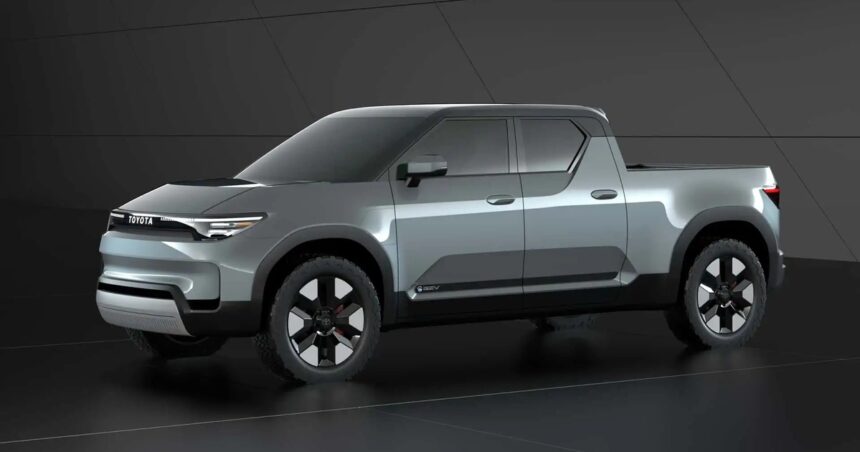 Toyota Shows EV Pickup
