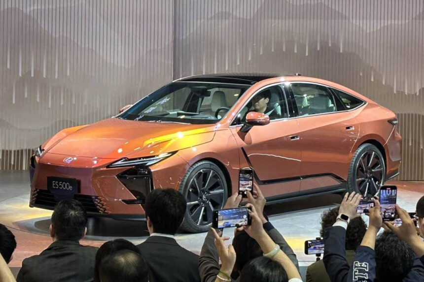 All-new Lexus ES EV makes global debut at 2025 Shanghai Auto Show