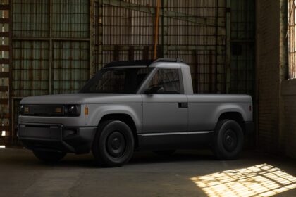 The $20,000 American-made electric pickup with no paint, no stereo, and no touchscreen