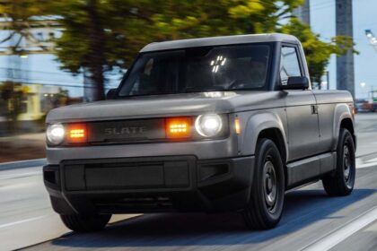 Slate emerges with modular 2-seat EV pickup under $20k (Video)