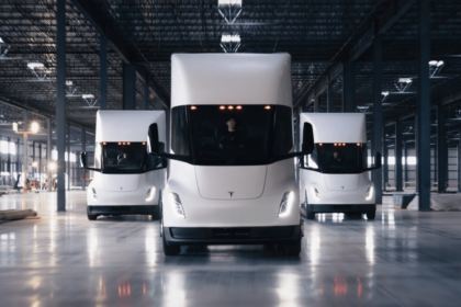 Tesla Semi factory hero