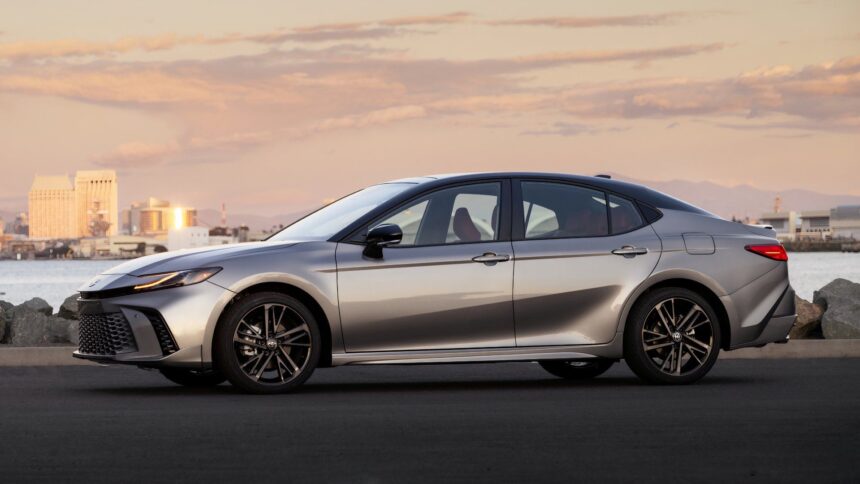 silver 2025 Toyota Camry