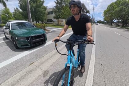 A cop nearly smeared me across the bike lane. Here’s what went wrong [Video]