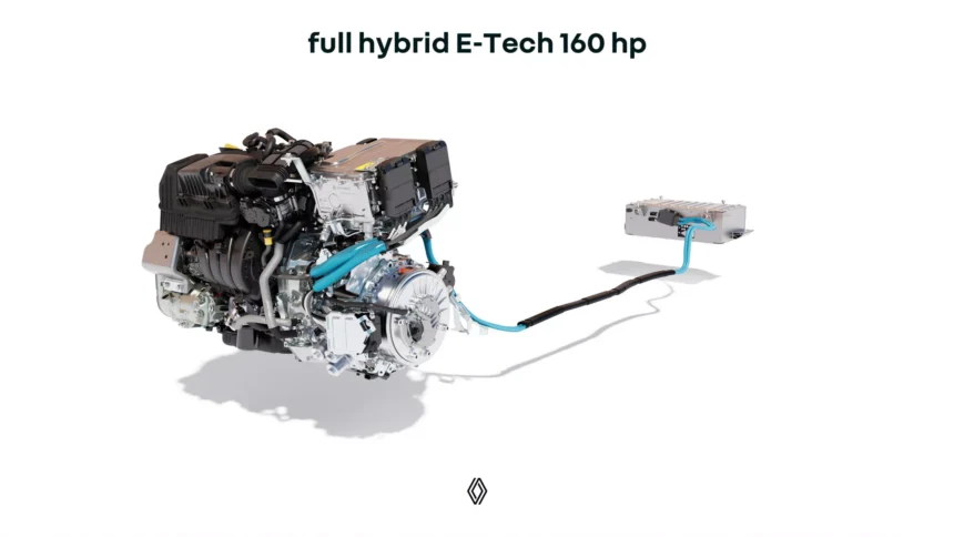 Renault: New full hybrid E-Tech 160 hp powertrain, twofold benefits: more power, less fuel