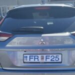 Image shows an Icelandic Mitsubishi Eclipse Cross Plug-in Hybrid-Electric vehicle