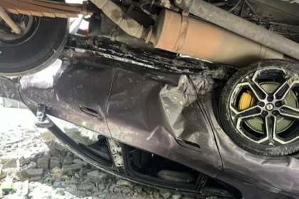 Xiaomi SU7 Max still functions after being crushed by truck