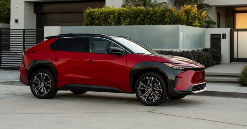 Toyota is offering $19,000 off the bZ4X right now with its new electric SUV arriving soon