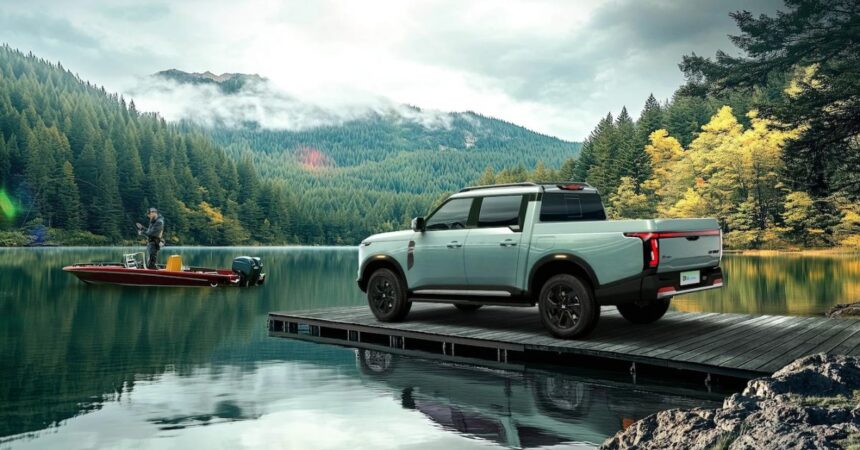 New Nissan mid-size PHEV pickup that undercuts $20K Slate